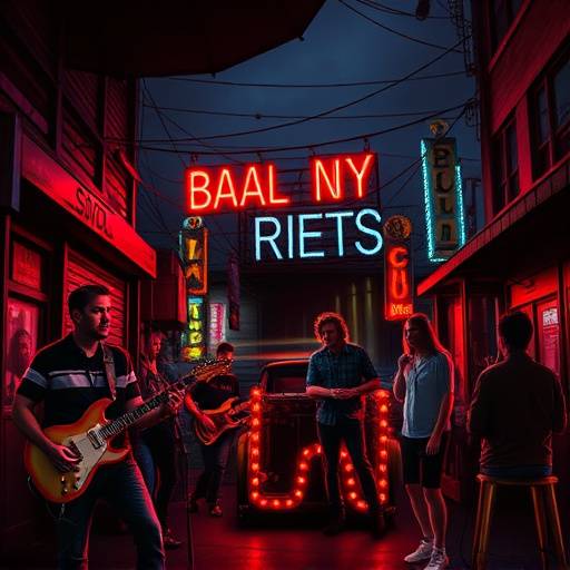 Cover photo for a local band's album